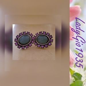 Crystal Cluster Earrings